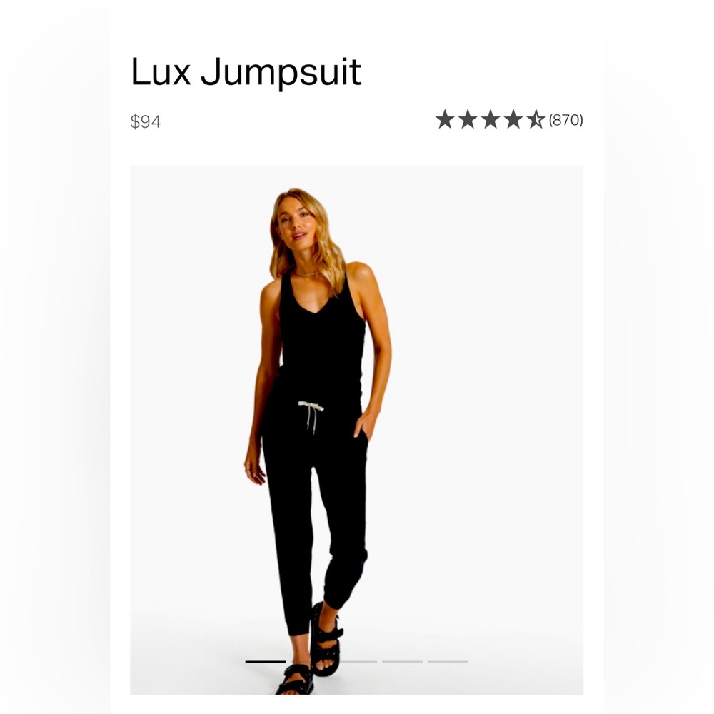 Lux Vuori Romper - deep navy!